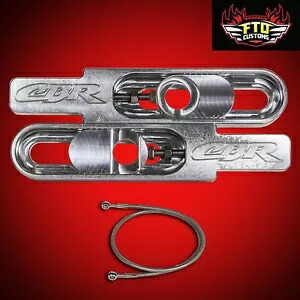 2002 ホンダ CBR954 RR スイングアーム エクステンションと 36 インチ ブレーキ ライン スイングアーム エクステンション 2002 Honda CBR954 RR Swingarm extensions and 36\