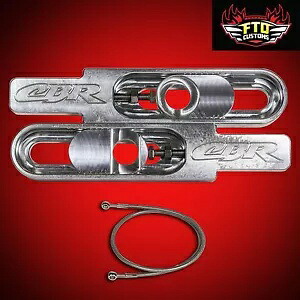 2011 ホンダ CBR600RR スイングアーム エクステンションと 36 インチ ブレーキ ライン、CBR600RR 2011 Honda CBR600RR Swingarm Extensions and 36\