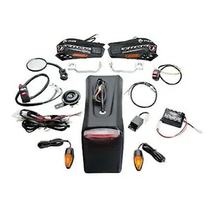 Tusk オートバイ エンデューロ ライティング キット ハンドガード付き ウインカー付き ホンダ XR600R/650R Tusk Motorcycle Enduro Lighting Kit w/Handguard w/Turn Signals-Honda XR600R/650R 【並行輸入品】|カスタムパーツ WORLD倉庫