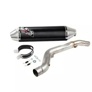 Lexx MXe スリップオン サイレンサー ミッドパイプ付き - DR-Z 400S/SM 200-2023-デュアル スポーツ Lexx MXe Slip-On Silencer With Mid-Pipe - DR-Z 400S/SM 200-2023-Dual Sport 【並行輸入品】