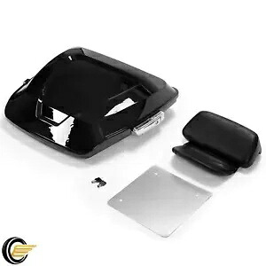 レイザーパック トランク ツアーパック バックレスト ベースプレート ハーレー ツーリング ロード グライド 97+用 Razor Pack Trunk Tour Pak Backrest Base Plate For Harley Touring Road Glide 97+ 【並行輸入品】