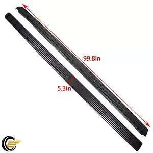 フォード F250 F350 スーパーデューティ 8.0 'トラックベッドサイドレールトップモールディングカバー RH LH For Ford F250 F350 Super Duty 8.0' TRUCK Bed Side Rail Top Molding Covers RH LH 【並行輸入品】｜カスタムパーツ WORLD倉庫