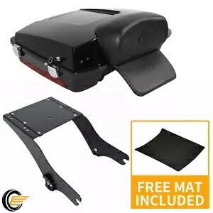 レイザーパック トランク バックレスト マウント ラック ハーレーダビッドソン ツアーパック ツーリング 97-08用 Razor Pack Trunk Backrest Mount Rack For Harley Davidson Tour Pak Touring 97-08 【並行輸入品】