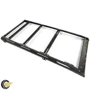 トヨタ 4 ランナー 10-24 ブラックトップラダールーフラック貨物収納バスケットキャリア For Toyota 4Runner 10-24 Black Top Ladder Roof Rack Cargo Storage Basket Carrier 【並行輸入品】｜カスタムパーツ WORLD倉庫 86,900円