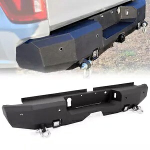 2019-2023 フォード レンジャー トラック リアバンパー LED ライト & ウインチプレート付き For 2019-2023 Ford Ranger Trucks Rear Bumper w/ LED Light & Winch Plate 【並行輸入品】