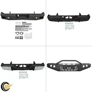 完全なフロント/リアバンパーアセンブリブラック/クロームトヨタ タンドラ 2012-2021 Complete Front/ Rear Bumper Assembly Black/ Chrome For Toyota Tundra 2012-2021 【並行輸入品】|カスタムパーツ WORLD倉庫
