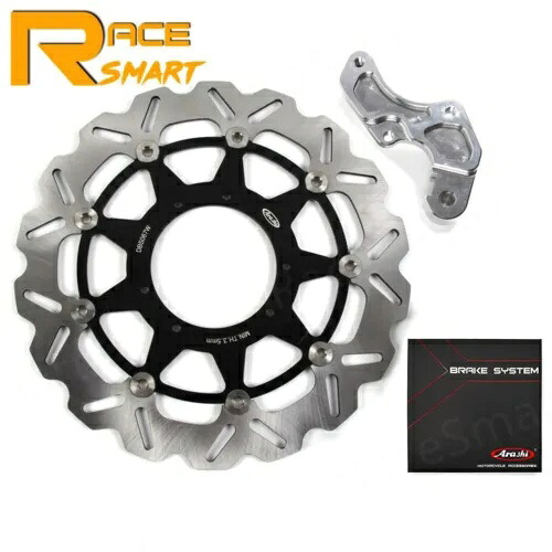 オーバーサイズフロントブレーキディスクローターホンダ CRF250R CRF250X スーパーモタード 2004-2008 Oversize Front Brake Disc Rotor For Honda CRF250R CRF250X Supermotard 2004-2008 【並行輸入品】