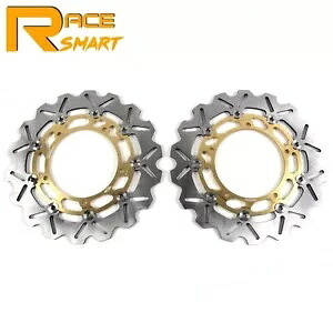 フロントブレーキローター ヤマハ XV1900 レイダー 2008-2017 XJ6 流用 2009-2015 Front Brake Rotors For Yamaha XV1900 Raider 2008-2017 XJ6 Diversion 2009-2015 【並行輸入品】｜カスタムパーツ WORLD倉庫 58,080円