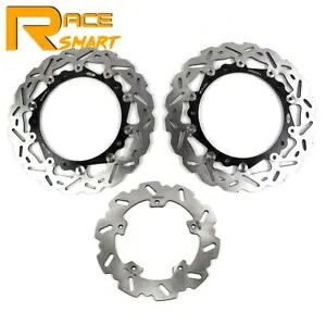 フロントリアブレーキローター BMW S1000RR 2009 - 2018 S1000R 2014 2015 2016 2017 Front Rear Brake Rotors For BMW S1000RR 2009 - 2018 S1000R 2014 2015 2016 2017 【並行輸入品】