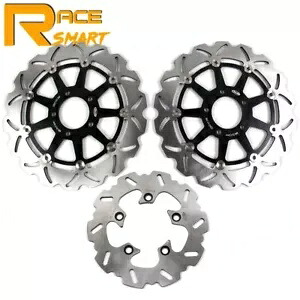 フロントリアブレーキロータースズキ GSXR600 GSXR750 1997-2003 GSXR 1000 2001 2002 Front Rear Brake Rotors For Suzuki GSXR600 GSXR750 1997-2003 GSXR 1000 2001 2002 【並行輸入品】|カスタムパーツ WORLD倉庫