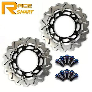 ヤマハ XV1900 レイダー 2008-2017 フロントブレーキローターと取り付けボルトネジ用 For Yamaha XV1900 Raider 2008-2017 Front Brake Rotors and Mounting Bolts Screws 【並行輸入品】