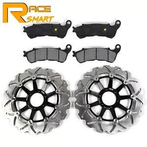 フロントブレーキディスクローターパッドホンダ XL1000V バラデロ 2007 2008 2009 2010 2011 Front Brake Disc Rotors Pads For Honda XL1000V Varadero 2007 2008 2009 2010 2011 【並行輸入品】