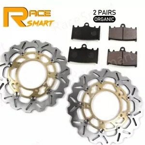 フロントブレーキディスクローター + パッドスズキ GSX1250FA 2010 - 2015 2014 2013 2012 Front Brake Discs Rotors + Pads For Suzuki GSX1250FA 2010 - 2015 2014 2013 2012 【並行輸入品】