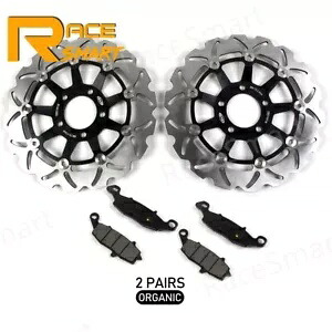 フロントブレーキローターディスクパッドスズキ SV650 SV650S 1999-2002 GSX750F 1998-2003 Front Brake Rotors Disc Pads For Suzuki SV650 SV650S 1999-2002 GSX750F 1998-2003 【並行輸入品】