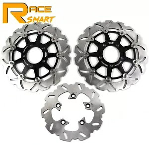 フローティングフロントリアブレーキローターディスクスズキ SV650 2003-2010 SV650S 03-2009 Floating Front Rear Brake Rotors Discs For Suzuki SV650 2003-2010 SV650S 03-2009 【並行輸入品】｜カスタムパーツ WORLD倉庫