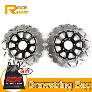 フロントブレーキディスクロータースズキ GSX750 1997 - 2003 RGV250 ガンマ 1991 - 1997 Front Brake Discs Rotors For Suzuki GSX750 1997 - 2003 RGV250 GAMMA 1991 - 1997 【並行輸入品】