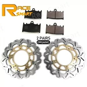 フロントブレーキローターディスクパッドスズキカタナ GSX650F 2008 2009 2010 2011 2012 Front Brake Rotors Discs Pads For Suzuki Katana GSX650F 2008 2009 2010 2011 2012 【並行輸入品】