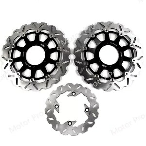 フローティングフロントリアブレーキローターホンダ CBR929RR 2000 2001 CBR954RR 2002 2003 Floating Front Rear Brake Rotors For Honda CBR929RR 2000 2001 CBR954RR 2002 2003 【並行輸入品】|カスタムパーツ WORLD倉庫