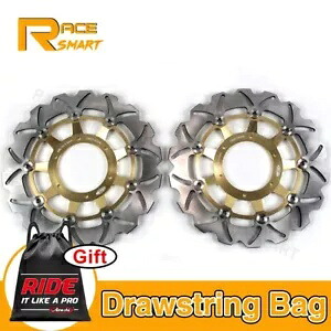 フロントブレーキディスクローターホンダ CBR600F スポーツ 2001 2002 CB900F Hornet 02-2006 Front Brake Disc Rotors For Honda CBR600F Sport 2001 2002 CB900F Hornet 02-2006 【並行輸入品】