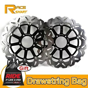 フローティングフロントブレーキディスクローター Ducati ムルティストラーダ 1260 ABS 2018 2019 2020 Floating Front Brake Disc Rotors For Ducati Multistrada 1260 ABS 2018 2019 2020 【並行輸入品】