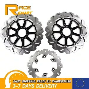 フロントリアブレーキディスク Ducati モンスター 696 2008-2014 ST4S 01-05 ST3S ABS 06-07 Front Rear Brake Disc For Ducati Monster 696 2008-2014 ST4S 01-05 ST3S ABS 06-07 【並行輸入品】