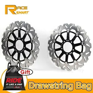 フローティングフロントブレーキディスクローター Ducati Multistrada S ツーリング 1200 2010-2014 用 Floating Front Brake Disc Rotors For Ducati Multistrada S Touring 1200 2010-2014 【並行輸入品】