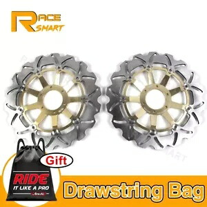 フロントブレーキディスクローターホンダ VFR800 1998-2011 VFR800X クロスランナー 2011-2015 Front Brake Disc Rotors For Honda VFR800 1998-2011 VFR800X Crossrunner 2011-2015 【並行輸入品】