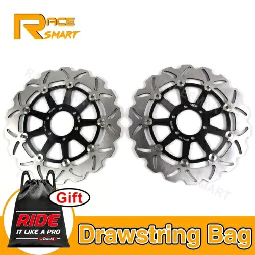 フロントブレーキディスクローターヤマハ FZR600R 1990 - 1995 FZS600 Fazer 1998 - 2003 Front Brake Disc Rotors For Yamaha FZR600R 1990 - 1995 FZS600 Fazer 1998 - 2003 【並行輸入品】