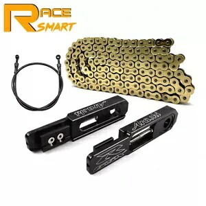 スイングアーム延長ブレーキラインホースチェーンキットスズキ GSXR1000 2009 - 2016 Swingarm Extension Brake Line Hose Chain Kit For Suzuki GSXR1000 2009 - 2016 【並行輸入品】