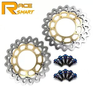 ヤマハ FZ1 Fazer 2006-2015 フロントブレーキディスクローターと取り付けボルトネジ用 For Yamaha FZ1 Fazer 2006-2015 Front Brake Disc Rotors and Mounting Bolts Screws 【並行輸入品】｜カスタムパーツ WORLD倉庫