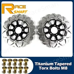 スズキ RF 900 RF900 1994 - 1997 フロントブレーキディスクローター + M8 取付ボルト For Suzuki RF 900 RF900 1994 - 1997 Front Brake Discs Rotors + M8 Mounting Bolts 【並行輸入品】|カスタムパーツ WORLD倉庫
