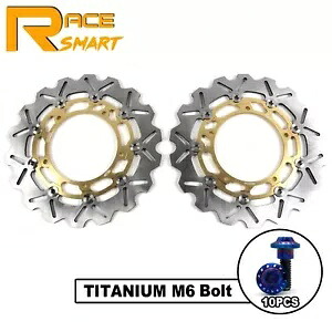 フロントブレーキディスクローター + ボルトネジヤマハ YZF R7 2022 2023 XSR900 16-21 Front Brake Disc Rotors + Bolts Screws For Yamaha YZF R7 2022 2023 XSR900 16-21 【並行輸入品】|カスタムパーツ WORLD倉庫