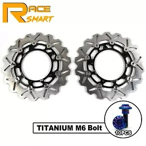 フロントブレーキディスクローター + ボルトヤマハロードスター XV1700PC ウォリアー 2008-2014 Front Brake Disc Rotors + Bolts For Yamaha Road Star XV1700PC Warrior 2008-2014 【並行輸入品】｜カスタムパーツ WORLD倉庫