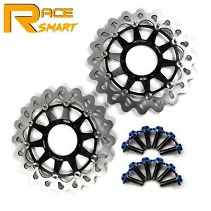 フロントブレーキローター + ボルトネジホンダ CBR1000RR 08-16 CBR 1000 RR SP 14-16 Front Brake Rotors + Bolts Screws For Honda CBR1000RR 08-16 CBR 1000 RR SP 14-16 【並行輸入品】