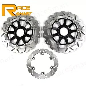 フロントリアブレーキディスクローターホンダ CBR1100XX ブラックバード 1999 - 2008 2007 2006 Front Rear Brake Disc Rotors For Honda CBR1100XX Blackbird 1999 - 2008 2007 2006 【並行輸入品】｜カスタムパーツ WORLD倉庫 58,685円