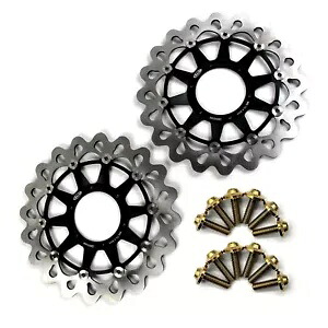 フロントブレーキローター + 取り付けボルトホンダ CBR1000RR 2006 2007 RC51 2000-2004 Front Brake Rotors + Mounting Bolts For Honda CBR1000RR 2006 2007 RC51 2000-2004 【並行輸入品】｜カスタムパーツ WORLD倉庫 59,895円