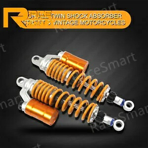 14 "リアショックアブソーバーサスペンショントライアンフボンネビルストリートツイン 2016 2017 14" Rear Shocks Absorber Suspension For Triumph Bonneville Street Twin 2016 2017 【並行輸入品】|カスタムパーツ WORLD倉庫