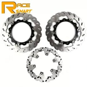 フロントリアブレーキディスクローターヤマハ XP500 T-MAX 500 ABS 2008 2009 2010 2011 Front Rear Brake Disc Rotors For Yamaha XP500 T-MAX 500 ABS 2008 2009 2010 2011 【並行輸入品】