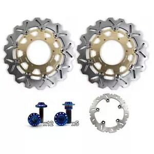 フロントリアブレーキローター + ボルトネジ BMW F700GS 2013-2018 F800GS 2009-2018 Front Rear Brake Rotors + Bolts Screws For BMW F700GS 2013-2018 F800GS 2009-2018 【並行輸入品】 64,130円