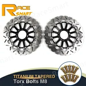 フロントブレーキローターディスク + ボルトドゥカティパニガーレ S トリコローレ 1200 2012 2013 Front Brake Rotors Discs + Bolts For Ducati PANIGALE S TRICOLORE 1200 2012 2013 【並行輸入品】｜カスタムパーツ WORLD倉庫