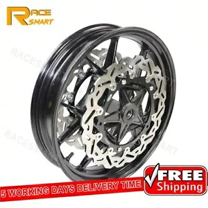 光沢のあるブラックフロントホイールリムブレーキローター BMW S1000RR 2009-2018 S1000R 14-18 Glossy Black Front Wheel Rim Brake Rotors For BMW S1000RR 2009-2018 S1000R 14-18 【並行輸入品】