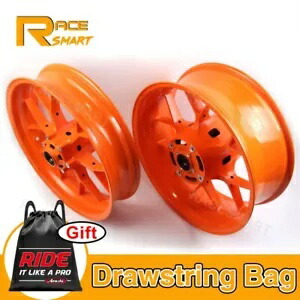 レプソルオレンジフロントリアホイールリムホンダ CBR600RR 2007-2022 CBR 600 RR PC40 Repsol Orange Front Rear Wheel Rims For Honda CBR600RR 2007-2022 CBR 600 RR PC40 【並行輸入品】