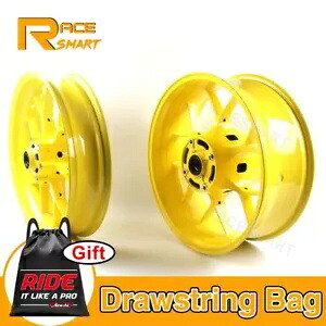 フロントリアホイールリムホンダ CBR600RR 2007 - 2022 CBR 600 RR 2011 2012 イエロー Front Rear Wheel Rims For Honda CBR600RR 2007 - 2022 CBR 600 RR 2011 2012 Yellow 【並行輸入品】