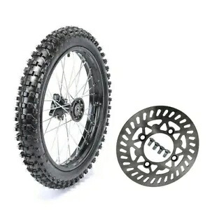 ホイール 70/100-17 タイヤ チューブ リム ディスク キット Taotao 110cc 125 SSR アポロ ダートバイク用 Wheel 70/100-17 Tire Tube Rim Disc kit for Taotao 110cc 125 SSR Apollo Dirt Bike 【並行輸入品】