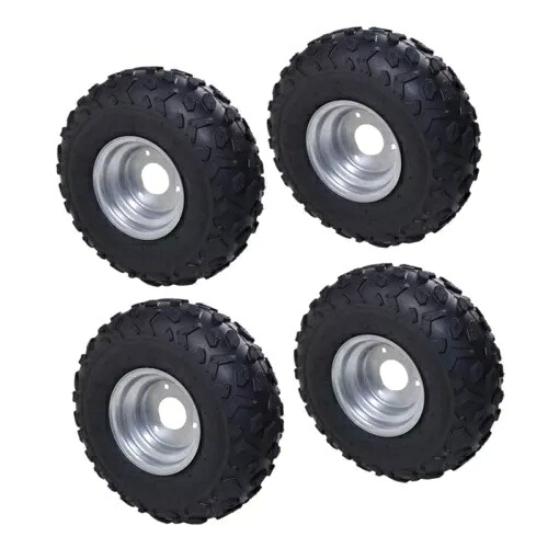 4パック 6インチ 145/70-6 タイヤリム 50cc 70 90 110cc Taotao クワッド ATV ゴーカート 4 ホイール 4pack 6\