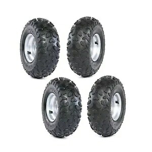 4ピース 6インチ 145/70-6 ホイール タイヤ リム 3 スタッド 70cc 110cc LT50 ATV ゴーカート クワッド用 4pc 6\
