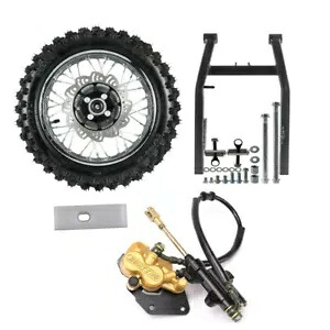 3.00-12 後輪 80/100-12 タイヤ スイングアーム ディスク ブレーキ 125cc 110cc 70cc ピットバイク 3.00-12 Rear Wheel 80/100-12 Tire Swing Arm Disc Brake 125cc 110cc 70cc pit bike 【並行輸入品】