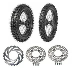 フロント Rearr 60/100-14 80/100-12 タイヤリムホイールピットバイク CRF70 50 125cc SSR110 Front Rearr 60/100-14 80/100-12 Tire Rim Wheel pitbike For CRF70 50 125cc SSR110 【並行輸入品】