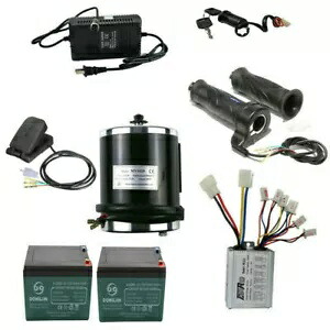 24V 500W ブラシ モーター コントローラー キット 電動ゴーカート スクーター ATV 電動自転車 US用 24V 500W Brush Motor Controller kit for Electric Go Kart Scooter ATV Ebike US 【並行輸入品】