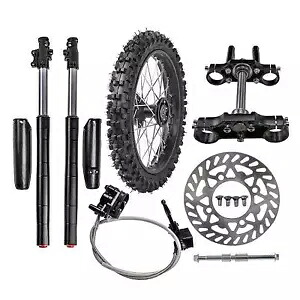 フロントフォーク トリプルショック + 17インチ ホイール タイヤ 70/100-17 ピットバイク 125 SSR 110CC CRF70 Front Forks Triple Shock + 17" Wheel Tire 70/100-17 pit Bike 125 SSR 110CC CRF70 【並行輸入品】｜カスタムパーツ WORLD倉庫